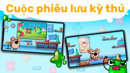 Toán Vui: Trò chơi lớp 1,2,3,4