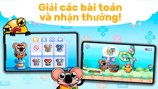 Toán Vui: Trò chơi lớp 1,2,3,4