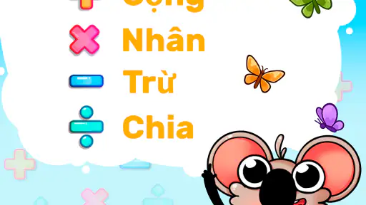 Toán Vui: Trò chơi lớp 1,2,3,4