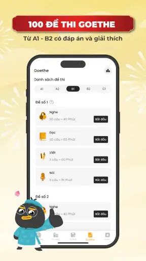 Todaii: Tự học Tiếng Đức A1-C1