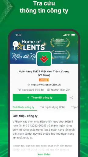 TopCV: Tìm việc làm phù hợp