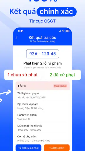Tra cứu Phạt nguội