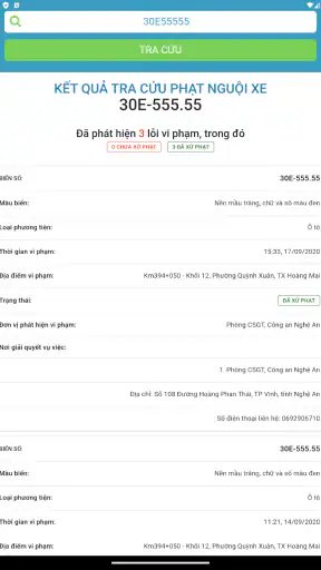 Tra cứu phạt nguội ô tô 2026