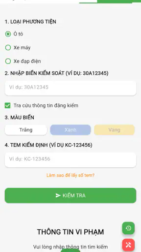 VietDi - Cảnh Báo & Phạt Nguội