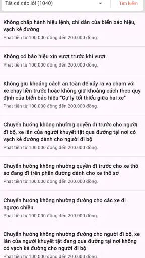 VietDi - Cảnh Báo & Phạt Nguội