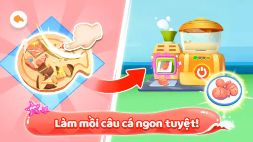 Trang trại cá của Bé Gấu Trúc