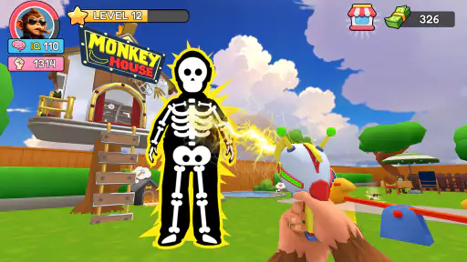 Tricky Monkey: House Prankster