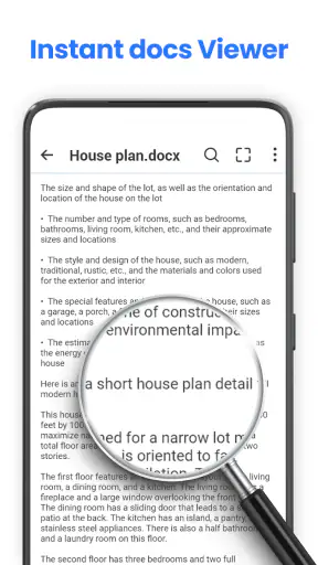 trình đọc văn bản tài liệu app