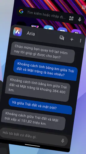 Trình duyệt Opera với VPN