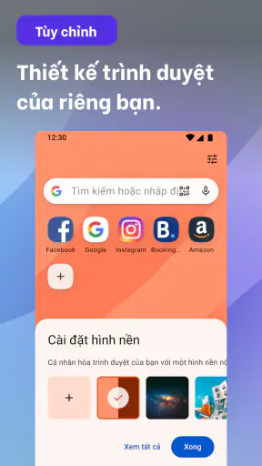 Trình duyệt Opera với VPN