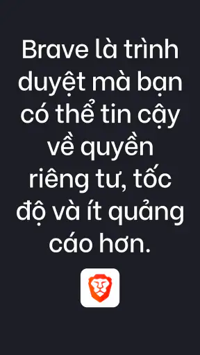 Trình duyệt web cá nhân Brave