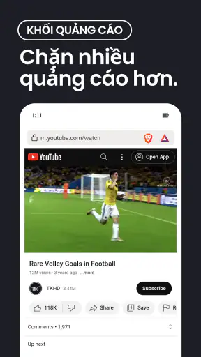 Trình duyệt web cá nhân Brave