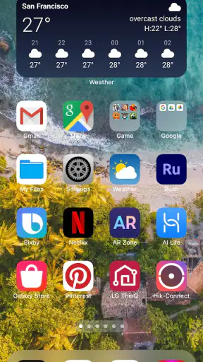 Trình khởi chạy OS 17 Lite