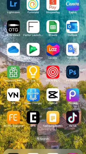 Trình khởi chạy OS 17 Lite