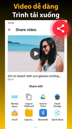 Trình tảixuống video HD Vidow