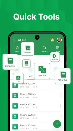 Trình xem và đọc tệp XLS