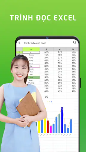 Trình xem XLSX: đọc XLS