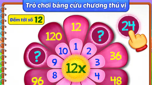 Trò chơi học toán phép nhân
