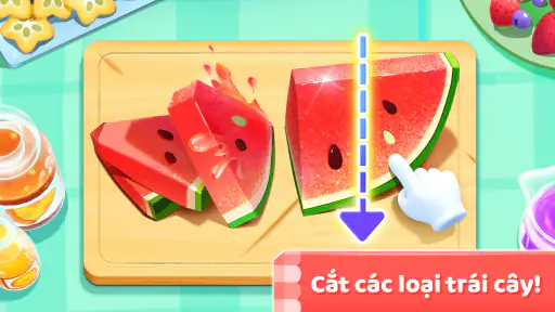 Trò Chơi Kem Gấu Trúc Nhỏ