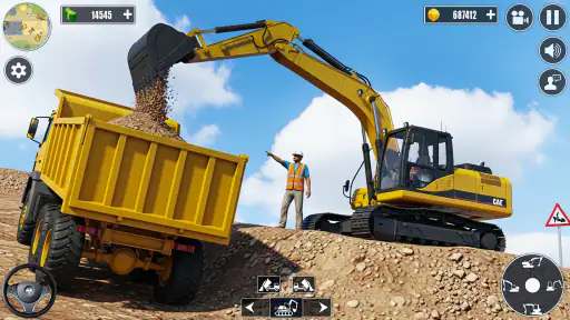 trò chơi máy xúc jcb