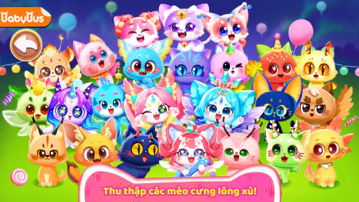 Trò Chơi Mèo Của Gấu Trúc Nhỏ