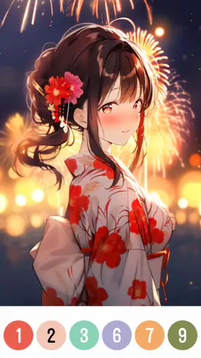 Trò chơi tô màu - Anime Color