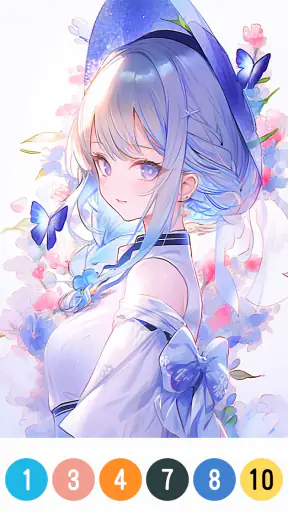Trò chơi tô màu - Anime Color
