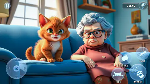 trò đùa của bà già mèo xấu