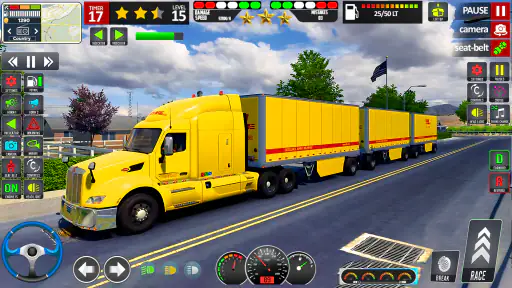 Truck Driving Offline Games 3d