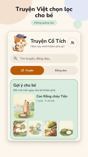 Truyện Cổ Tích: Xem, nghe, đọc