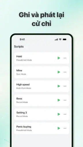 Tự động click- Auto Clicker AG