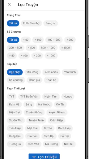 TYT – Truyện Full, Offline