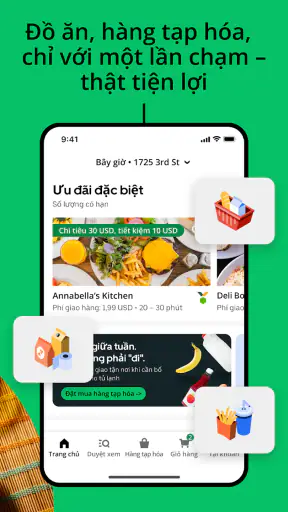 Uber Eats Ship đồ ăn rất nhanh