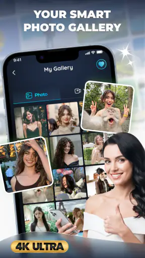Ultra 4K Camera: Selfie Camera