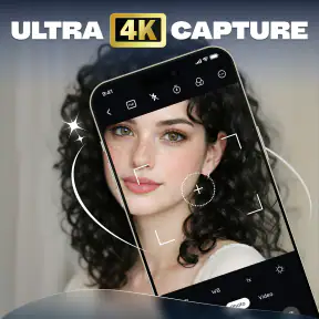 Ultra 4K Camera: Selfie Camera