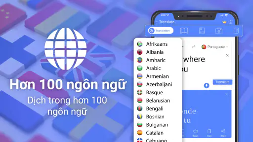 ứng dụng dịch tất cả ngôn ngữ