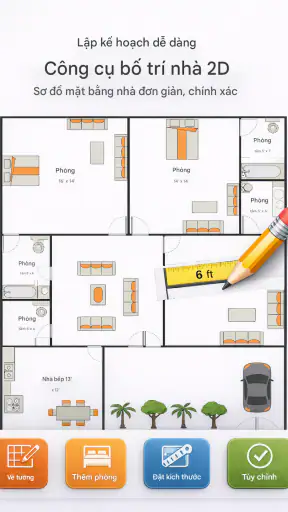 Ứng dụng Thiết kế Nhà