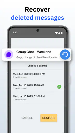 Unseen Messenger - Deleted Msg