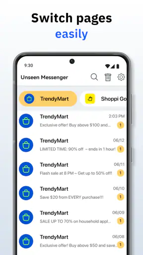 Unseen Messenger - Deleted Msg