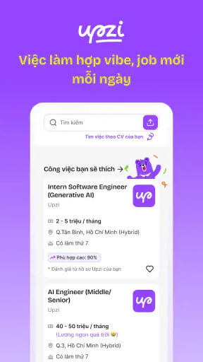 Upzi - Tìm việc làm cho Gen Z