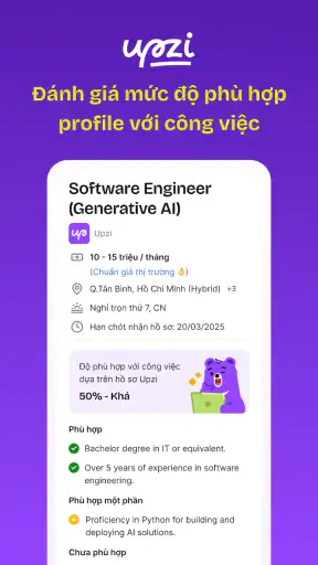 Upzi - Tìm việc làm cho Gen Z