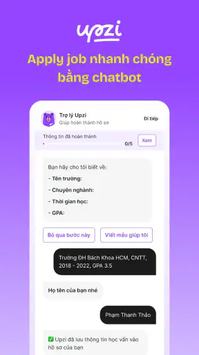 Upzi - Tìm việc làm cho Gen Z