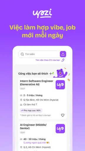 Upzi - Tìm việc làm cho Gen Z