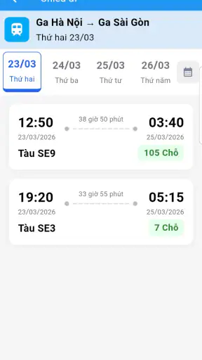 Vé tàu
