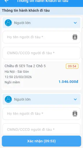 Vé tàu