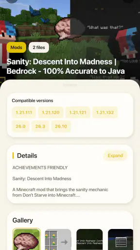 Verity Mod for Minecraft PE