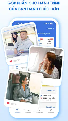 Vexere: Vé xe Máy bay Tàu hỏa