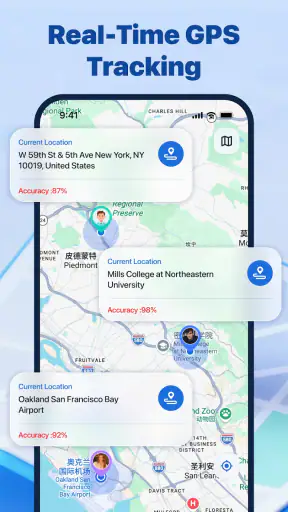 Vị Trí Bạn Bè: Tracker