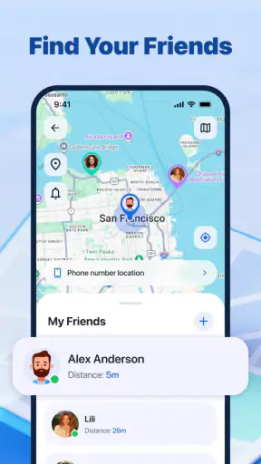 Vị Trí Bạn Bè: Tracker