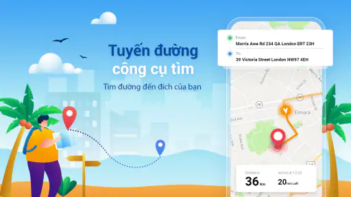 Vị trí bản đồ, Bản đồ vệ tinh
